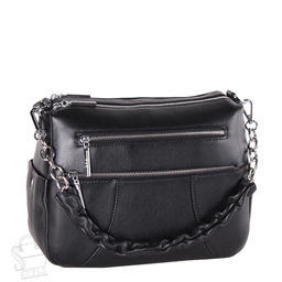 Сумка женская кожаная 0828 black Polina&Eiterou/30  в Новосибирске