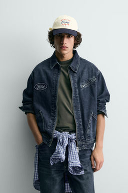 FORD  PATCH DENIM JACKET - Zara фото 10