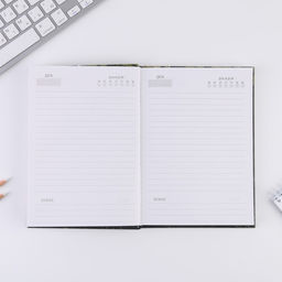 Ежедневник А5, 80 листов, недатированный, в твердой обложке «23 февраля танк»