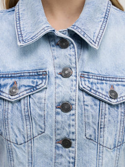 Джинсовый жилет / Zarina  фото 6