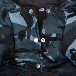 Комбинезон зимний для животных Камуфляж, 3XL (ДС 36-38, ОГ 48-52 см, ОШ 36-37 см), микс - Simaland фото 9