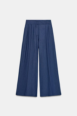 WIDE-LEG TROUSERS WITH DARTS
