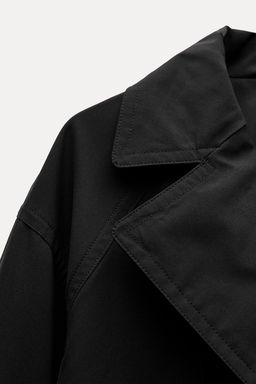 WATER-REPELLENT MIDI TRENCH COAT WITH BELT - Zara фото 13