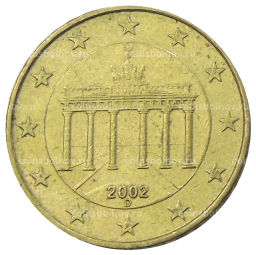 10 евроцентов 2002 года D Германия