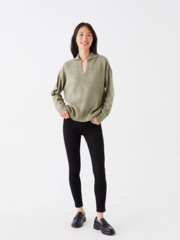 Y?ksek Bel J?piter S?per Skinny Fit Kad?n Jean Pantolon