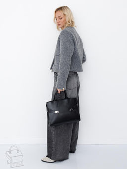 Сумка женская кожаная 11188VG black Vitelli Grassi