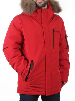 D6529 RED Куртка мужская зимняя "Аляска" (200 гр. холлофайбер)
