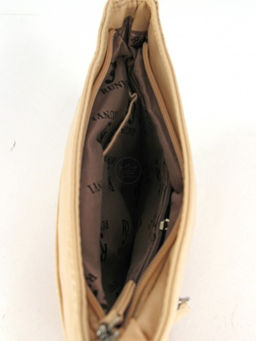 Сумка женская искусственная кожа Guecca-RY 7016, 1отд+карм/пер, плечевой ремень, светло-бежевый SALE 261718 - Adelia фото 8