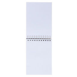 Скетчбук А6, 60 листов на гребне по короткой стороне Песец, обложка мелованный картон, твёрдая подложка, блок 100 г/м - Calligrata фото 4