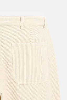 CORDUROY CARROT FIT TROUSERS - Zara фото 26