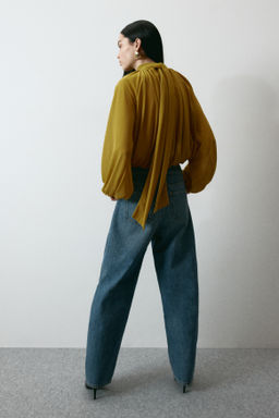 Blusa con lazada - H&m фото 7