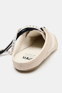 DEPORTIVA DESTALONADA / tostado - Zara фото 4