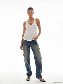 Джинсы женские Baggy Fit Kadın Jean Pantolon