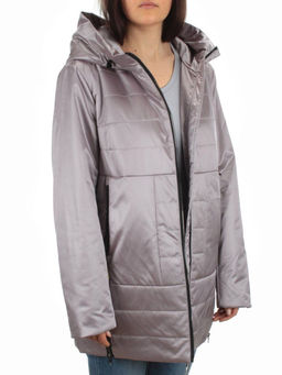 BM-1058 LILAC Куртка демисезонная женская АЛИСА (100 гр. синтепон) - Фабричный китай фото 8