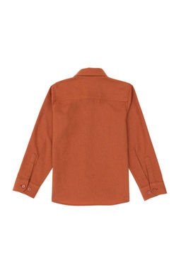 Базовая рубашка Brick с длинными рукавами для мальчика Неожиданная скидка в корзине - U.s. polo assn фото 2