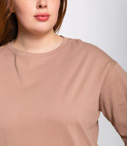 Футболка #ОКТ00075001, бежевый - Dommod фото 5