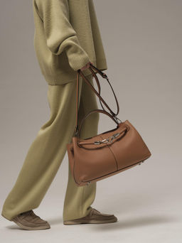 Сумка Ties DBR 31185 коричневый лист  фото 7