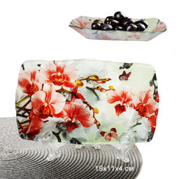 Блюдо прямоугольное глубокое 19 см / S440607 P050 GREY /уп 72 / цветная коробка - Галеонтрейд фото 5