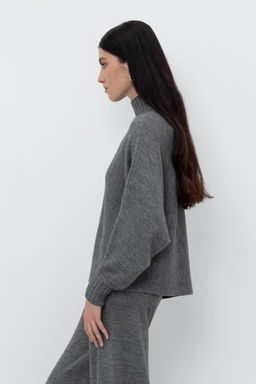 ЕВ 30140/24ш/тем.серый меланж джемпер жен