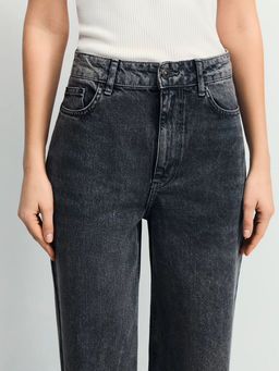 Джинсы wide leg с высокой посадкой / Zarina  фото 8