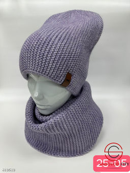 Комплект шапка + хомут женский - Bruno фото 5