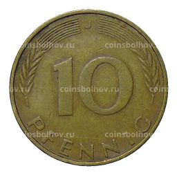 10 пфеннигов 1973 года J Германия