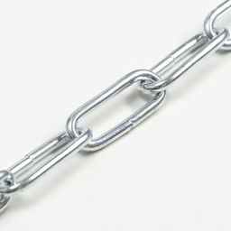 Цепь для привязи собак, сварные звенья, 1,8 м, калибр 45 мм, толщина проволки 4,2 мм - Пижон фото 5