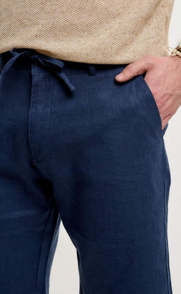 Шорты лен F511-0960-1 jeans