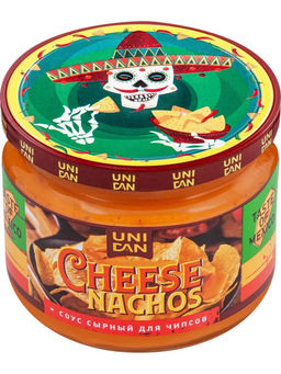 Сырный соус для чипсов UNI DAN 280г ст/б