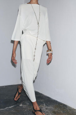 OVERSIZED KNIT TOP - Zara фото 6