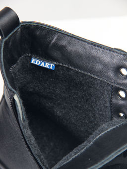 Ботинки 214.icebergbl.Black/Байка