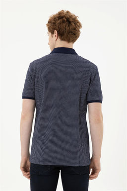 Мужская темно-синяя футболка - U.s. polo assn фото 5