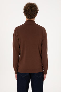 Erkek Kahverengi Basic Triko H_rka Sepette S_rpriz _ndirim - U.s. polo assn фото 5