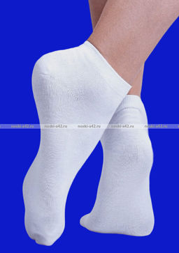 Цена за 12 пар. Следки женские ХЛОПОК БЕЛЫЕ
