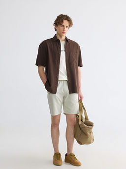 Джинсовые шорты мужские свободного кроя