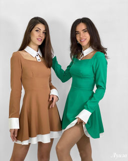 Платье Луиза (зеленый) - Nadi bordo фото 7