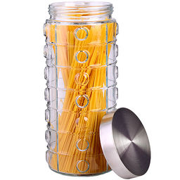 31026 Набор банок для сыпучик продуктов 4пр стекло/полипроп/нерж/ст MB (х4) - Mayer&boch фото 6
