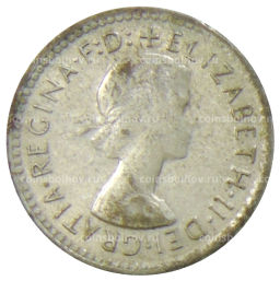 3 пенса 1959 года Австралия