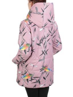 806 PINK Куртка демисезонная женская (100 гр. синтепон) - Фабричный китай фото 4