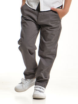 Брюки для мальчика 33-ММ8861 т.серый
