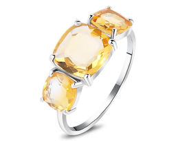 Кольцо, цитрин, Фавелла