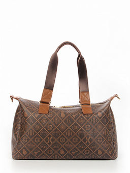 LACCOMA сумка АС89100-Россия-шоколад эко кожа хлопок