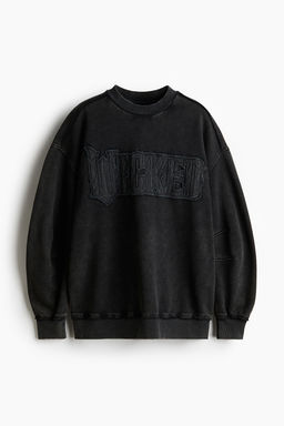 Sudadera efecto lavado con aplicacion - H&m фото 5