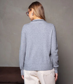 Джемпер #КТ8042 (2), серый - Dommod фото 3