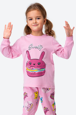 Хлопковая пижама для девочки Bonito  фото 6