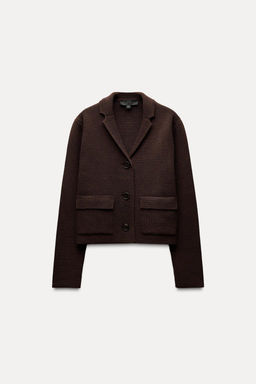 PLAIN KNIT CARDIGAN - Zara фото 3