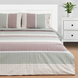 Постельное бельё Этель 1.5 сп Imperia 155х210 см,160х240 см, 50х70-2шт, 100% жатый хлопок, 140 гр/м2  фото 2