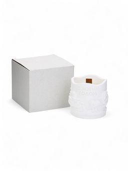 Свеча Новый год, аромат сандал, гипс