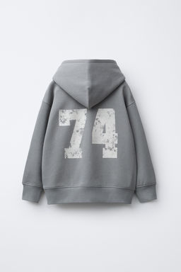 LABEL VARSITY JOGGING HOODIE - Zara фото 2