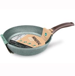 Сковорода MINERAL ECO, несъемная ручка, 24 см - Нева металл посуда фото 2